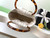 Chanel 26C AS6022 Small Hobo Lambskin Turtoise-Shell Effect Plexi & Gold-Tone Metal White