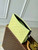 LV M14011 Louis Vuitton Pochette Voyage MM Bag Lemon Green