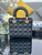 Dior M0531 Small Lady Dior Bag  Black Cannage Lambskin with Gold-Finish