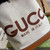 Gucci 772856 Shoulder Bag With Gucci Print Light brown leather trim