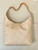Chanel 25P AS5425 Large Hobo Handbag Shiny Lambskin & Gold-Tone Metal Apricot