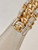 Chanel 25P AS5425 Large Hobo Handbag Shiny Lambskin & Gold-Tone Metal Apricot