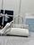 Prada 1BA486 Bonnie leather mini handbag White