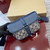 Gucci 795213 GG Super Mini Bag Dark Blue