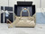 Prada 1BA486 Bonnie leather mini handbag Beige