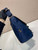 Prada 2VD052 Small Re-Nylon and leather shoulder bag Navy Blue