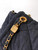 Chanel Maxi Flapbag 25C Washed Denim AS5734 Black