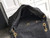 Chanel Maxi Flapbag 25C Washed Denim AS5734 Black