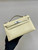 Hermes Kelly Pouchette Matte crocodile Leather clutch bag H231044