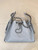 Chanel AS5293 Small Hobo  Calfskin & Retro Hardware  Metal Light Blue