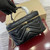Gucci 837454 GG Marmont mini vanity bag Black