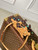 LV M83342 Louis Vuitton Playful Dog On Strap Wearable Wallet Chocolate