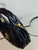 MiuMiu 5BC125 Small Matelassé nappa leather handbag Black