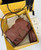 Fendi 8BR833AQ0DF1SK5 Mamma Baguette Medium Brown nappa leather bag 8677M