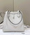Fendi Origami Medium 8BH414 White leather bag that can be transformed 8626