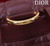 Dior Medium Dior Caro Backpack Wine Red Macrocannage Lambskin M6301