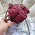 Chanel AS5220 Small Camera Case Bag Shiny Crumpled Lambskin & Gold-Tone Metal Wine Red
