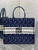 Dior M1286 Large Book Tote White and white Miss Dior Alloverr M1128