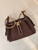 Chanel AS5631 Mini Hobo Suede & Gold-Tone Metal Haze Dark Brown