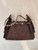 Chanel AS5631 Mini Hobo Suede & Gold-Tone Metal Haze Dark Brown