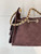 Chanel AS5631 Mini Hobo Suede & Gold-Tone Metal Haze Dark Brown