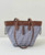 Fendi Mini Origami 8BS083 Blue denim-effect FF jacquard transformable mini-bag 8626CS