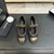 Chanel G46718 25B woven sequined 4.5 CM Mary Janes C90344