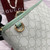 Gucci 815103 GG Emblem bucket bag Green GG fabric