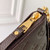 LV M13614 Louis Vuitton Easy Pouch Bag Chocolate Brown