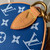 LV M24424 Louis Vuitton Speedy P9 Bandoulière 25 Bag Monogram Leather Blue