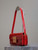 Dior M2610 Miss Dior Flap Bag Red Patent Calfskin