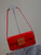Dior M2610 Miss Dior Flap Bag Red Patent Calfskin