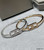 Messika 1134-PG Move Uno Pavé Flex Bangle Rose Gold Full Diamond Bracelet