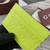 Gucci Imprint card case 835151 Lemon green