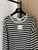 Chanel Women Two-color striped long sleeves Sweater CC69213