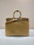 Prada Buckle leather bag with belt 2VG126 Gold Brown with Belts