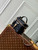 LV M25123 Louis Vuitton Vanity PM Handbag Black