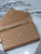 YSL 377828 Classic Cassandre chain wallet in grain de Poudre leather Brown