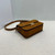 Celine 188423 TEEN TRIOMPHE BAG IN Suede Camel