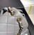 Chanel Backpack Duma Gray Lambskin CC AS2908 Gold