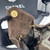 Chanel AS5311 Large Hobo Velvet & Gold-Tone Metal Brown