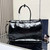 Prada 1BA439 Prada Bonnie extra large leather handbag black