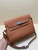 Hermes H084109CK25 Kelly Messager Shoulder Togo 25 bags Brown Silver