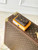 Louis Vuitton LV M41939 Rosalie Coin Purse Gold Wine Red