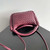 Bottega Veneta BV 805739 Mini Cobble Top Handle Wine Red