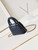 Chanel AS4416 Mini Shopping Bag shiny aged Calfskin Gold tone metal Dark Blue