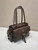 Prada Explore medium nappa leather tote bag 1BG596 Dark Brown