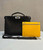 Fendi Peekaboo ISeeU Medium Black leather bag 7VA529