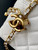 Chanel AP3940 25B Long Vanity with Chain  Calfskin Gold-Tone Meta White