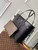 LV M11930 Louis Vuitton Neverfull MM Bag Epi Leather Black